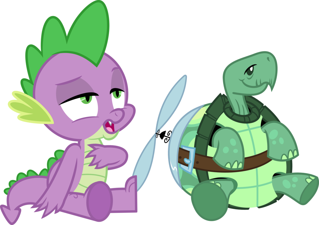 I'm A Dragon, Not A Tortoise By Porygon2z - Spike The Dragon Sit (1064x751)