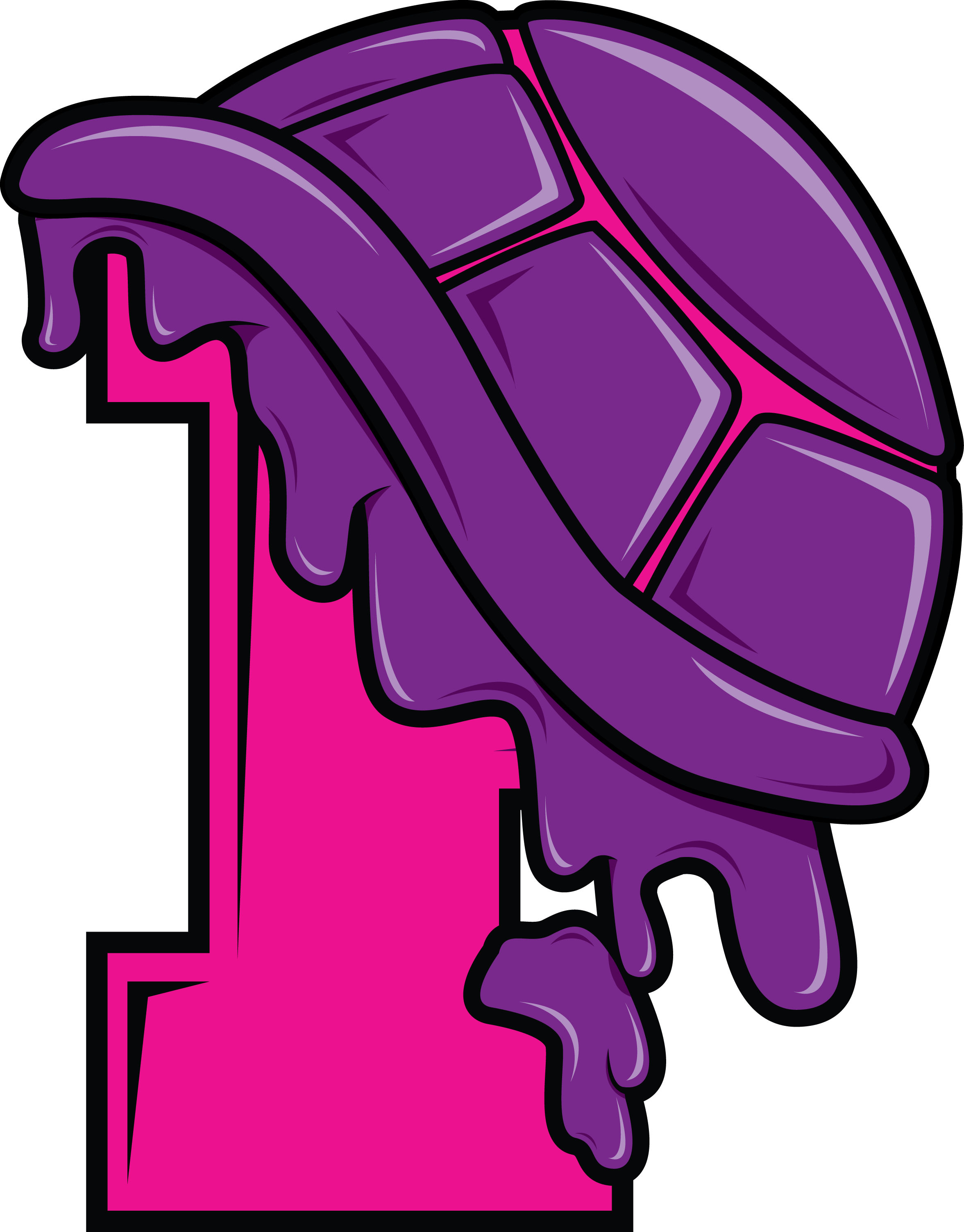 Tha Purple Turtle - Tha Purple Turtle (2353x3006)