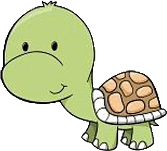 Animal Zoo - Baby Turtle Clipart (600x512)