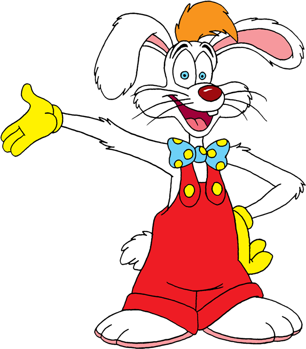 Bunny Clipart Roger Rabbit - Roger Rabbit Png (687x747)