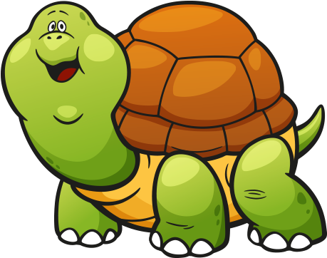 Clipart Sevimli Kaplumbağa - Kaplumbağa Clipart (458x412)
