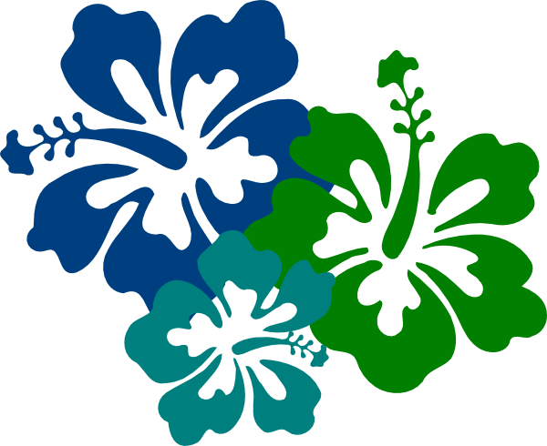 Hibiscus Svg Clip Arts 600 X 490 Px - Hawaii Flower (600x490)