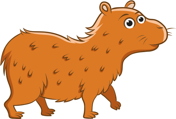 Clipart Kapibara Faresi - Regal Moth (594x490)