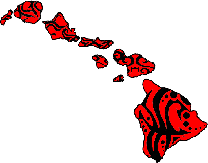 Hawaiian Islands Clip Art (720x576)