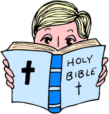 Image Of Bible Study Clipart 3 Reading Bible Clip Art - Reading The Bible Clip Art (350x365)