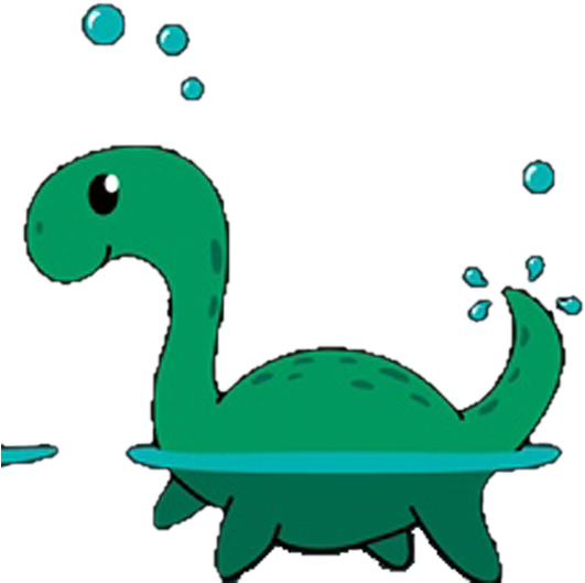 Casa Laguna - Nessie Cartoon (538x540)
