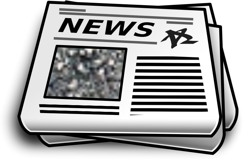 Tango Inetrnet News Reader Clip Art Download - Newspaper Clip Art (800x800)