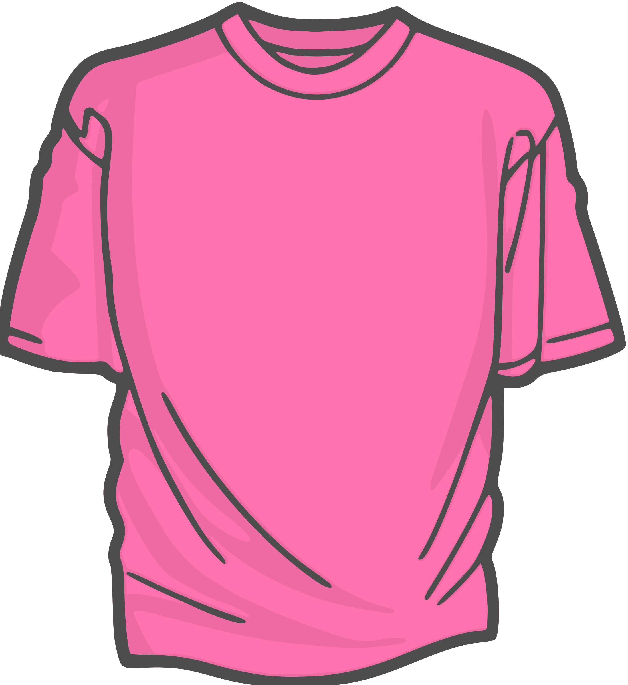 Blank Octahedron Ornament Free Digitalink Blank T-shirt - Pink T Shirt Clip Art (2201x2400)