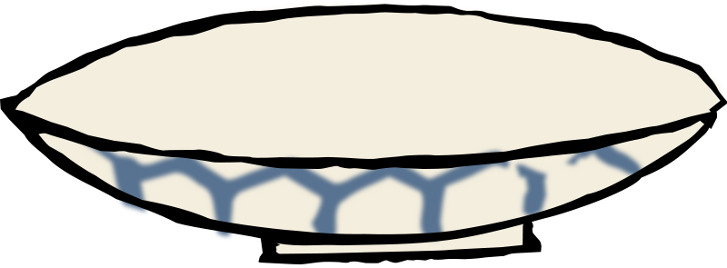 Plate Clipart - Plate (800x295)