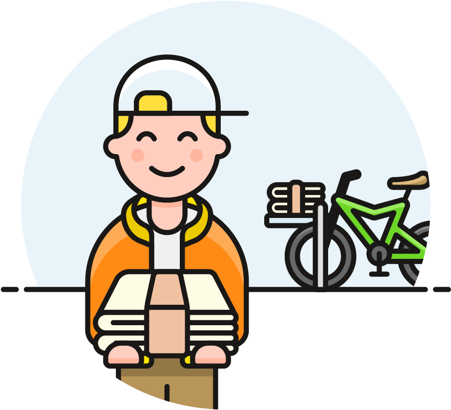44 Newspaper Delivery Male Caucasian - Newspaper (1025x1148)