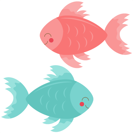 Seafood Clipart Cute - Cute Fish Clipart (1024x1024)