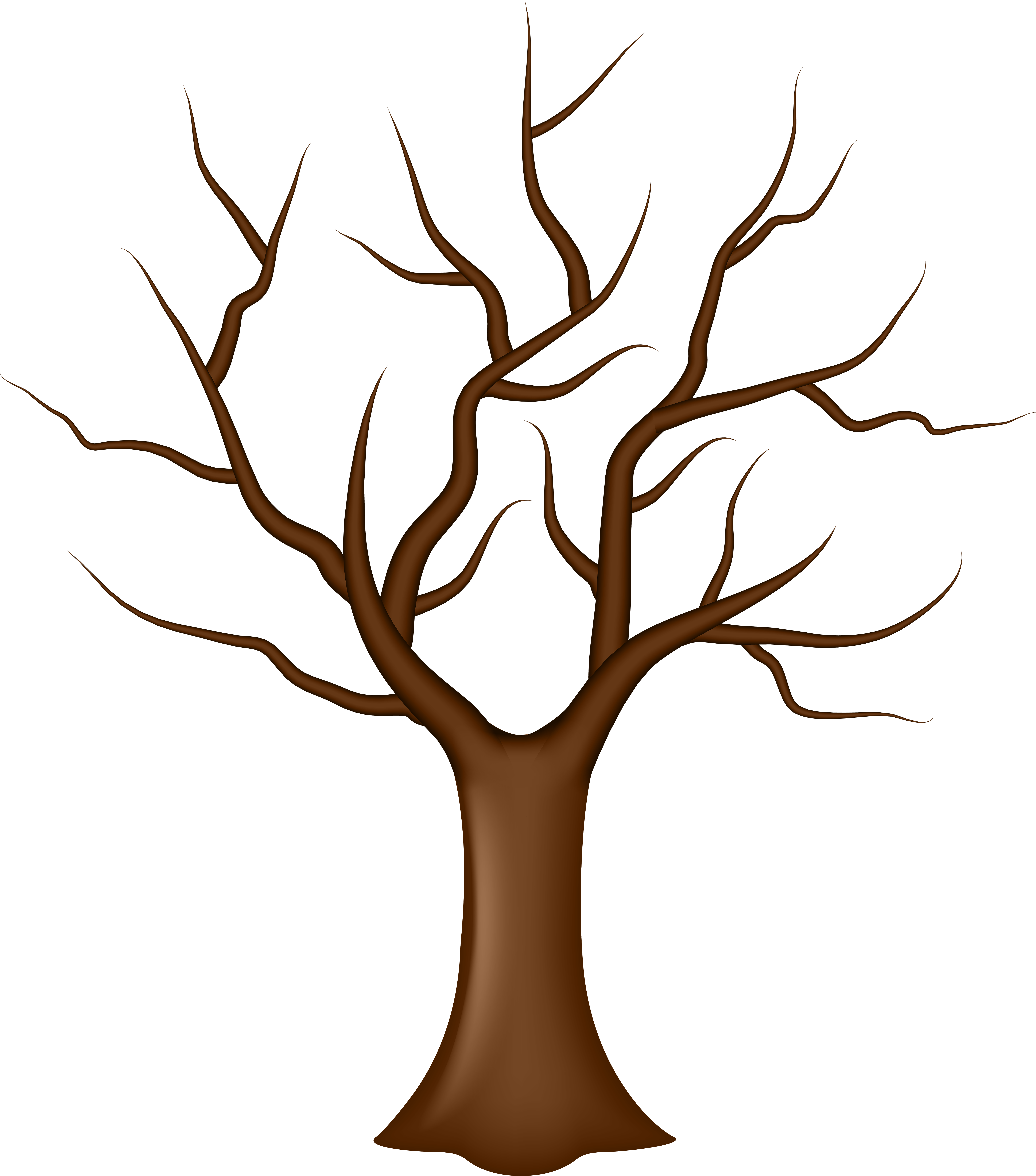 Tree Without Leaves Png Clip Art - Tree Without Leaves Png Clip Art (7098x8000)