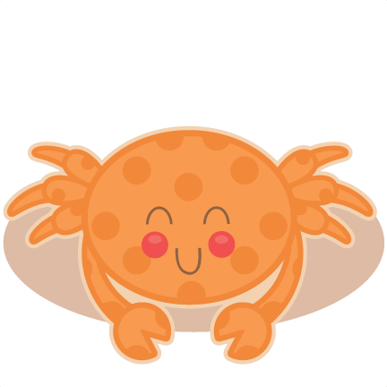 Crab Scrapbook Cuts Svg Cutting Files Doodle Cut Files - Scalable Vector Graphics (432x432)