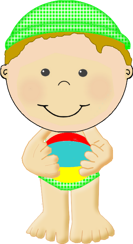 Praia * Piscina - Cartoon (507x819)