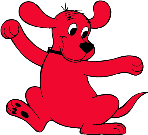 Clifford Clipart - Clifford The Big Red Dog Clipart (493x452)