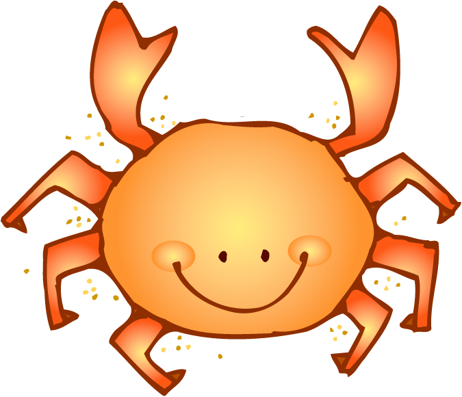 Crab Counting By 5's - Melonheadz Ocean (675x580)