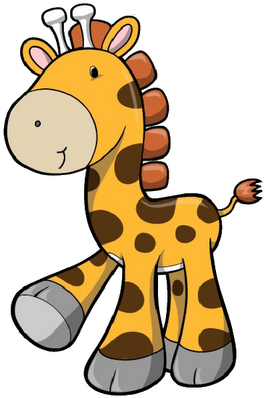 Stuffed Animal Clipart Silly Cartoon - Baby Animals Clip Art (400x400)