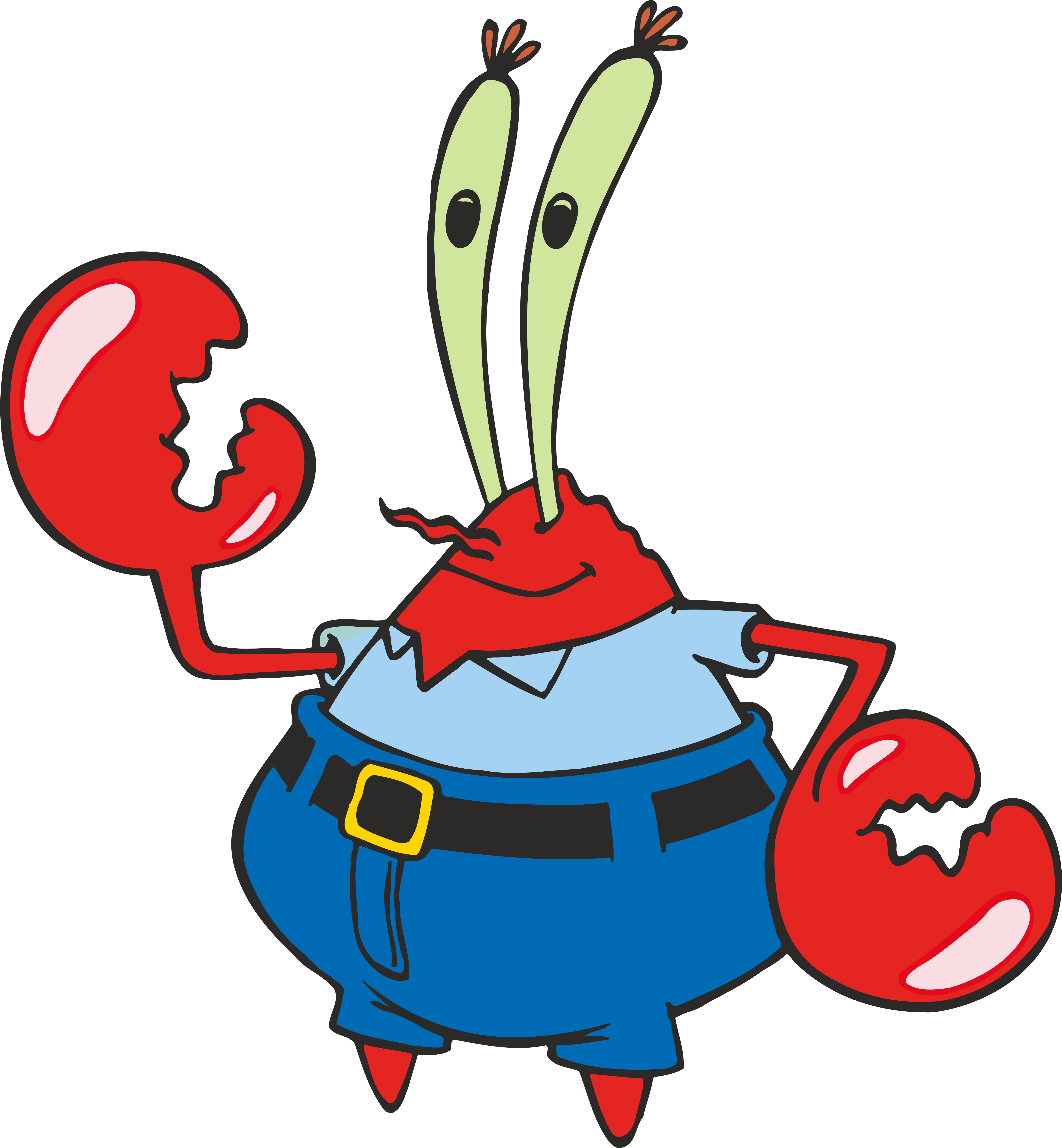 Eugene Krabs Spongebob Png Clipart Image - Spongebob Mr Krabs (5873x6348)
