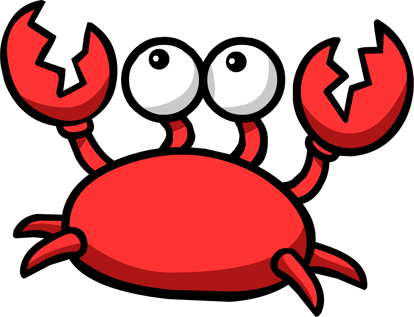 Crab Clipart Klutzy - Klutzy Club Penguin Png (1720x1317)