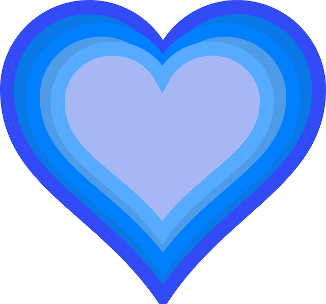 Explore Free Clipart Images, Baby Blue, And More - Blue Heart Clipart (771x720)