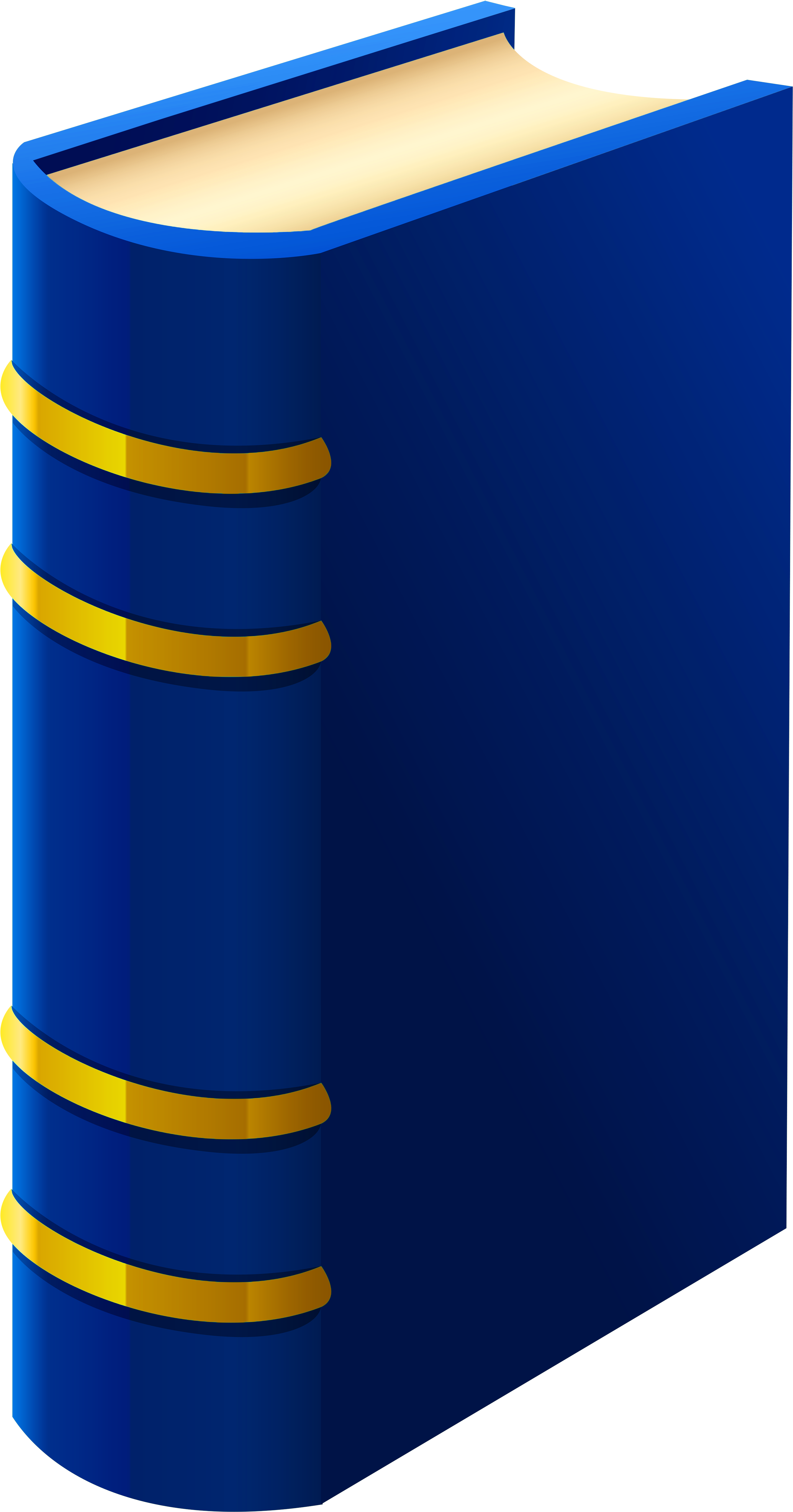 Blue Book Png Clipart Image - Clip Art (2724x4802)