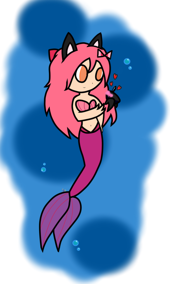 Mermaid X Crab By Dxc-smash - Dxc Technology (692x1153)