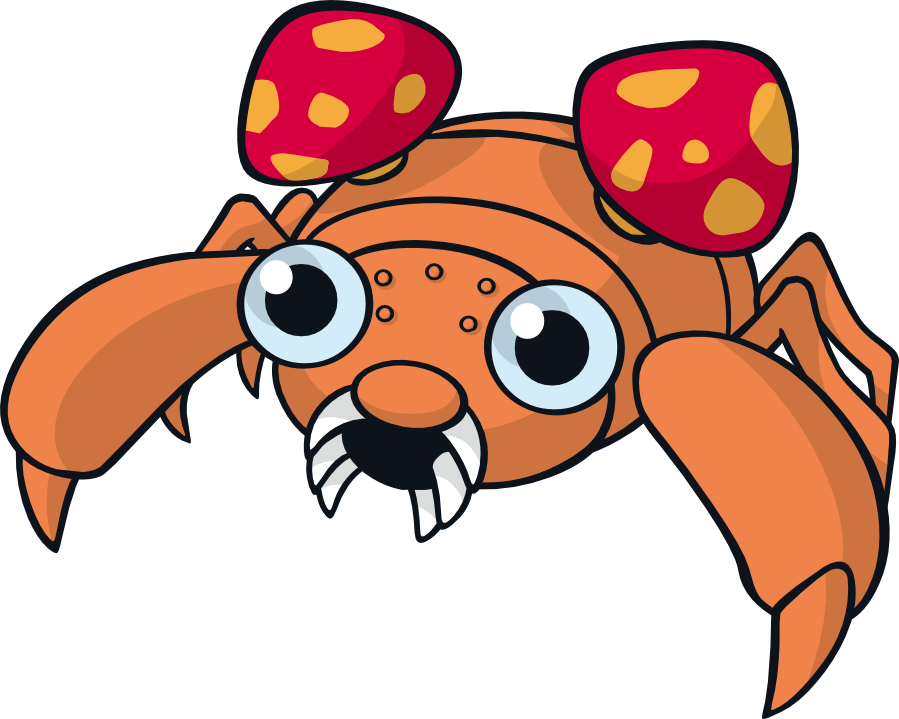Paras Pokemon Character Vector Art - Pokemon Paras (899x719)