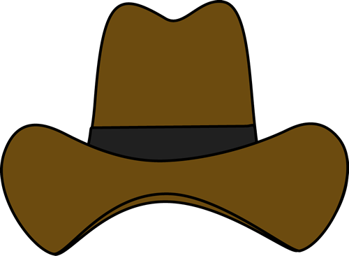 Rope Clipart Transparent Background Large - Cowboy Hat Png Clipart (500x366)
