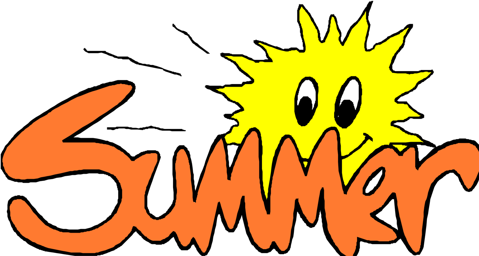 Summer Reading Clip Art - Summer Logos Clip Art (2868x1534)