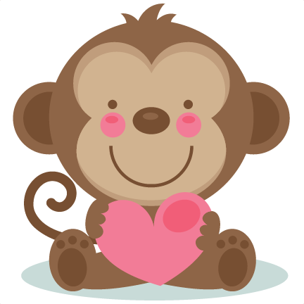 Similar Cliparts - - Baby Safari Monkey (432x432)
