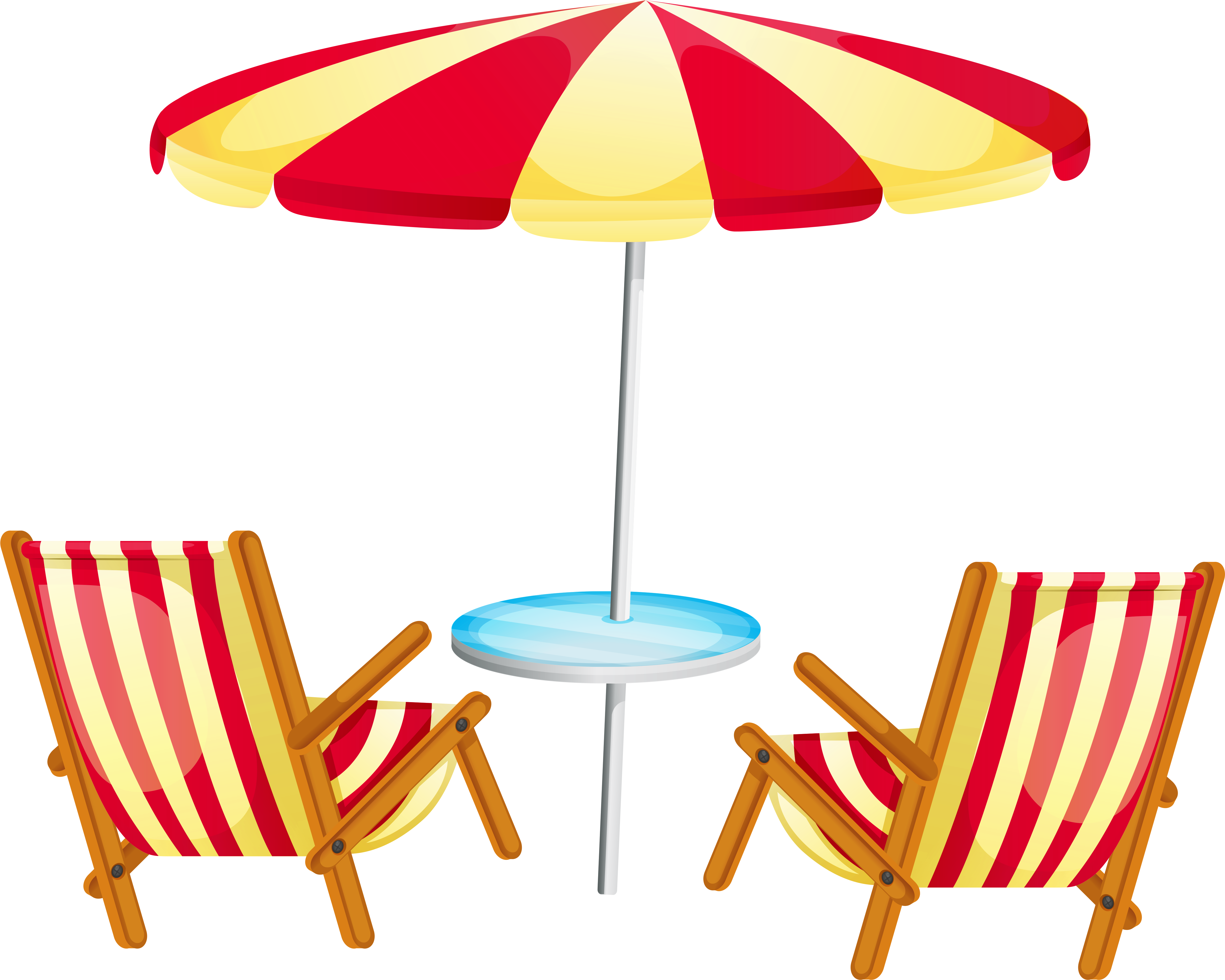 Beach Clipart Transparent - Things At The Beach (5298x4268)