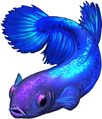 Female Betta Fish By Shivali Lorekeeper On Deviantart - Betta Fish Clip Art (401x400)