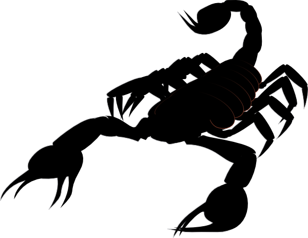Scorpion Clipart Png (600x463)