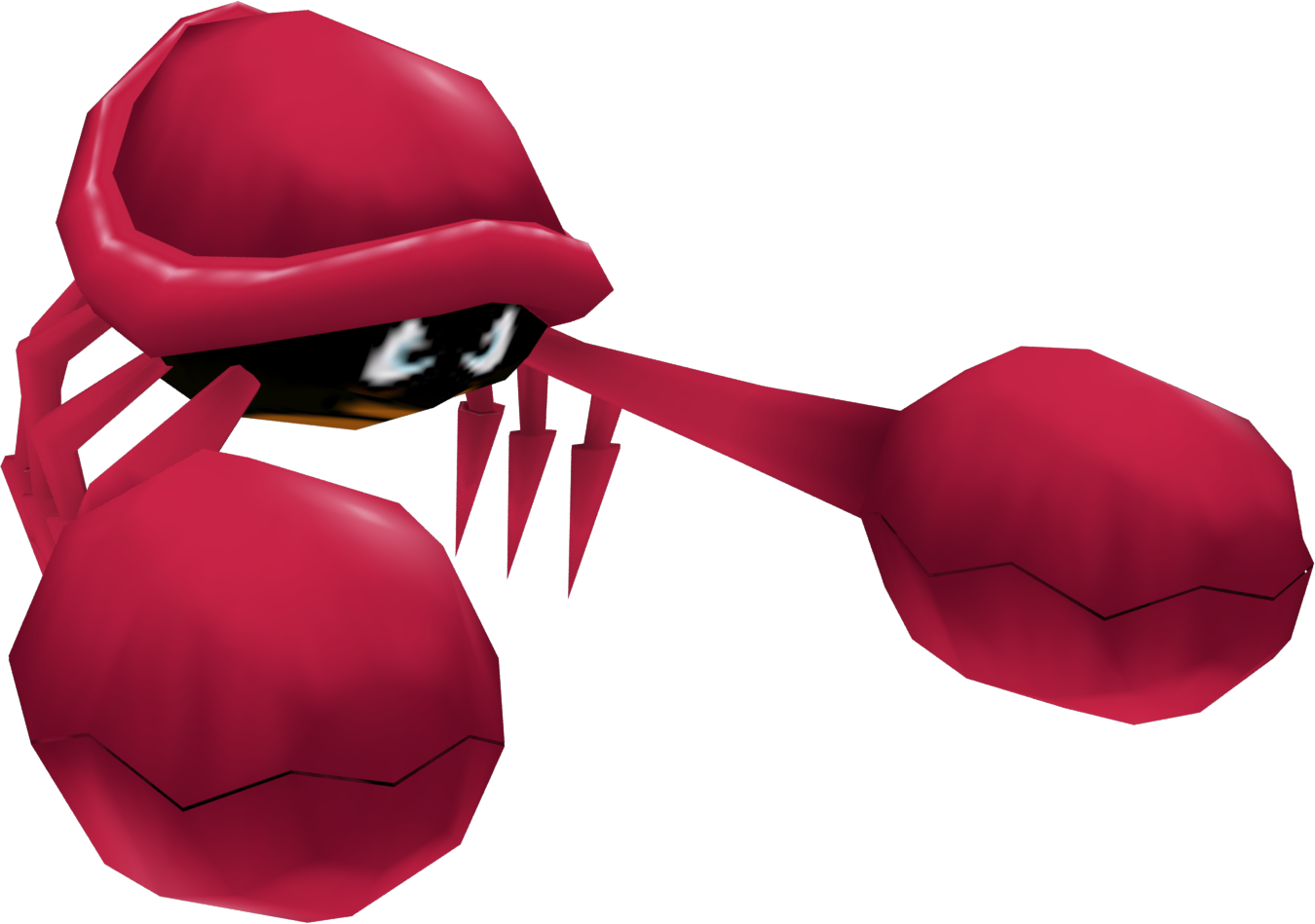 Crab Model By Crasharki - Crash Bandicoot Wrath Of Cortex Life (1350x949)