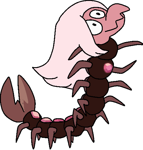 Centipeetle Amethyst - Steven Universe Centipeetle Amethyst (472x496)