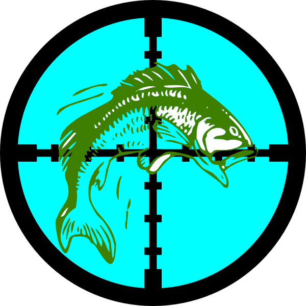 Fish Target Clip Art - Group 11 Rugby League (600x600)