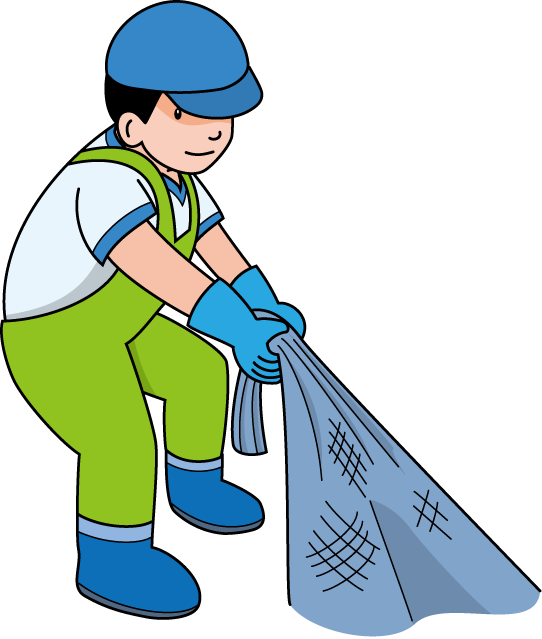 Fishing Clipart Net Fishing - Fishing Net With Fish Clipart (542x639)