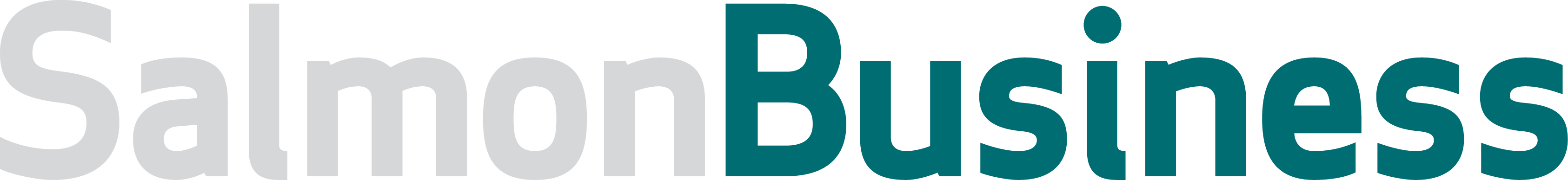 Salmonbusiness - Electric Blue (3372x388)