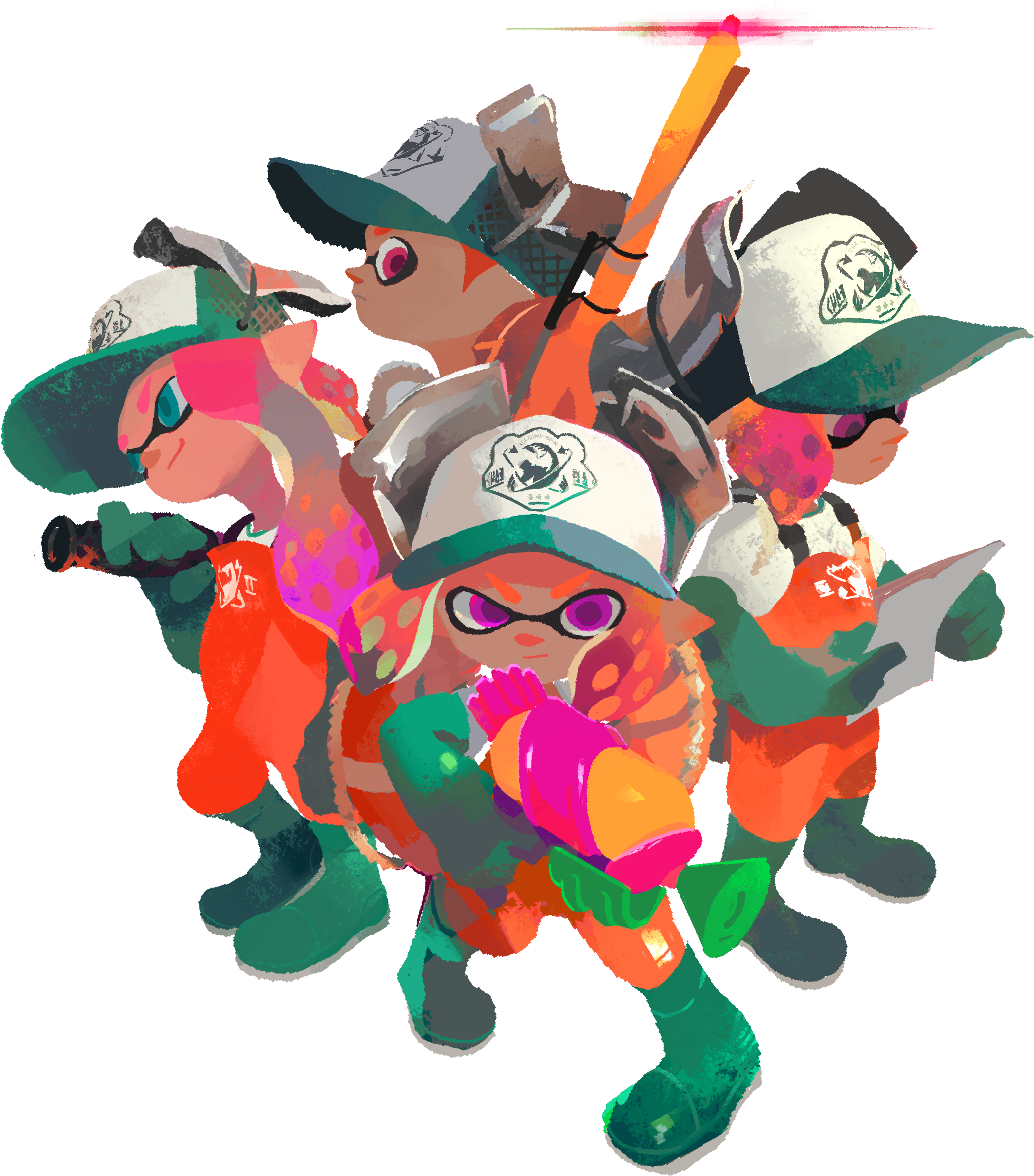 Splatoon 2 Set To Colour Your World Late This July - Salmon Run Splatoon 2 (3814x4096)