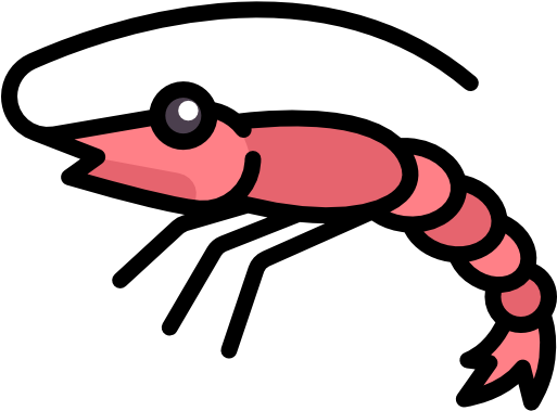 Computer Icons Shrimp Clip Art - Computer Icons Shrimp Clip Art (512x512)
