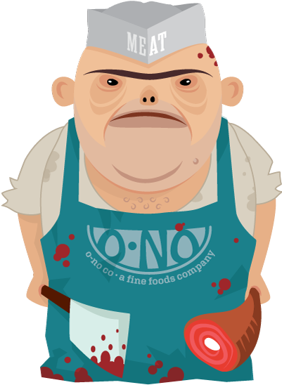 We've Got Some Fresh Releases From The O-no Co Food - Cartoon (400x558)