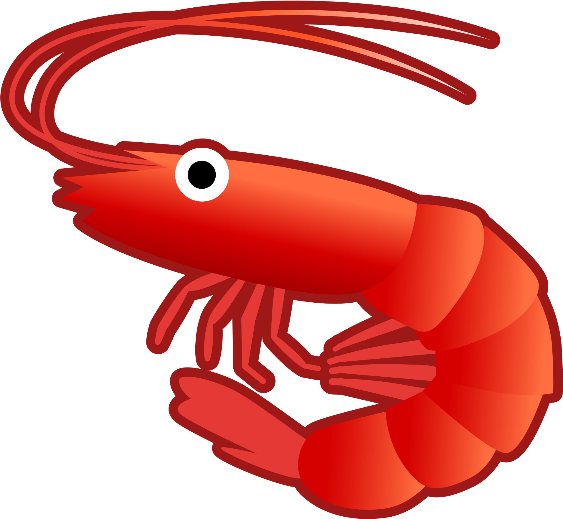 22301-shrimp Icon - Shrimp Icon (2000x2000)