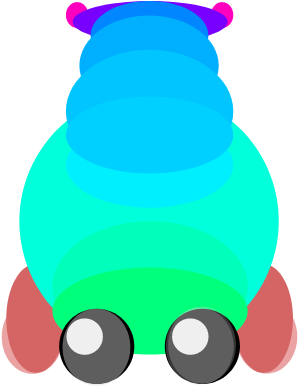 Artistic[contest] Peacock Mantis Shrimp - Toy Vehicle (500x500)