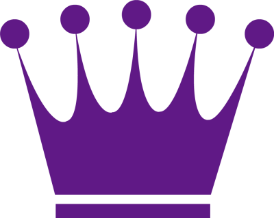 Crown Clip Art - Purple Tiara Clip Art (400x319)