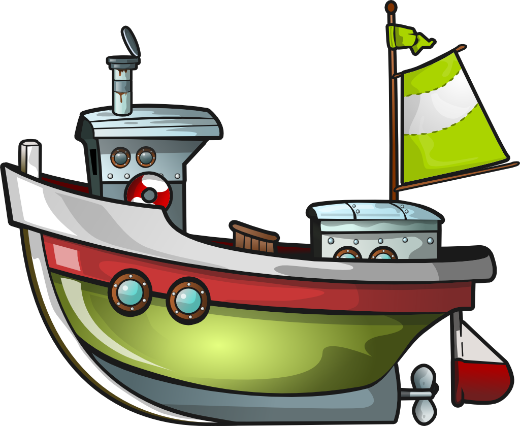 Ship Boat Clip Art - Commercial Fishing Boat Clipart (1024x839)