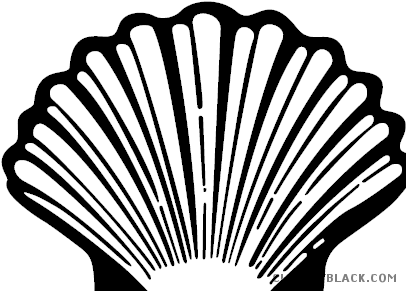 Oyster Animal Free Black White Clipart Images Clipartblack - Shell Logo (415x298)
