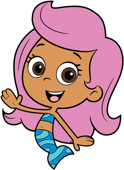 The Following Images Were Colored And Clipped By Cartoon - Molly From Bubble Guppies (407x558)