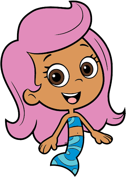 The Following Images Were Colored And Clipped By Cartoon - Bubble Guppies Molly Cartoon (417x590)