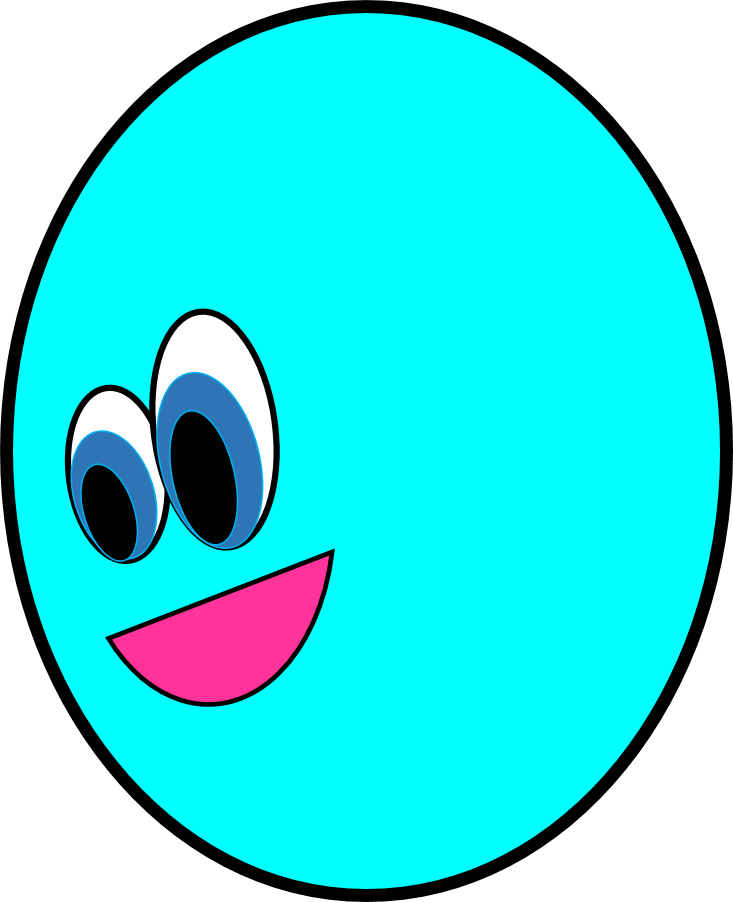 Oblong Clipart - Shapes Clip Art Oval (733x902)