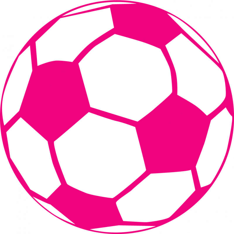 Pink Crown Clip Art - Soccer Balls Coloring Pages (799x800)
